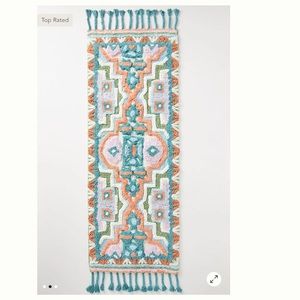 New! Anthropologie-Tufted Aria Bath Mat